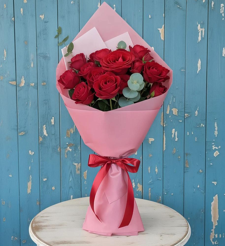 Букет цветов из: Розы в Белорецке