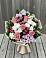 Букет цветов из: Альстромерии, Гвоздики, Розы и Хризантемы в Белорецке