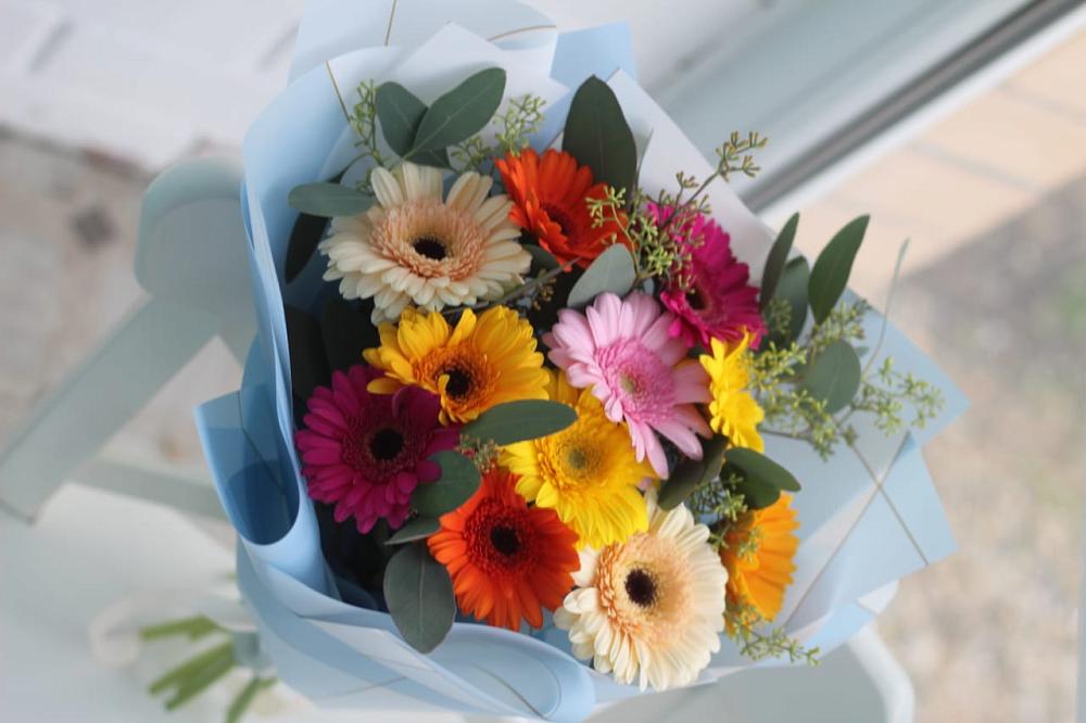 Букет цветов из: Герберы в Белорецке