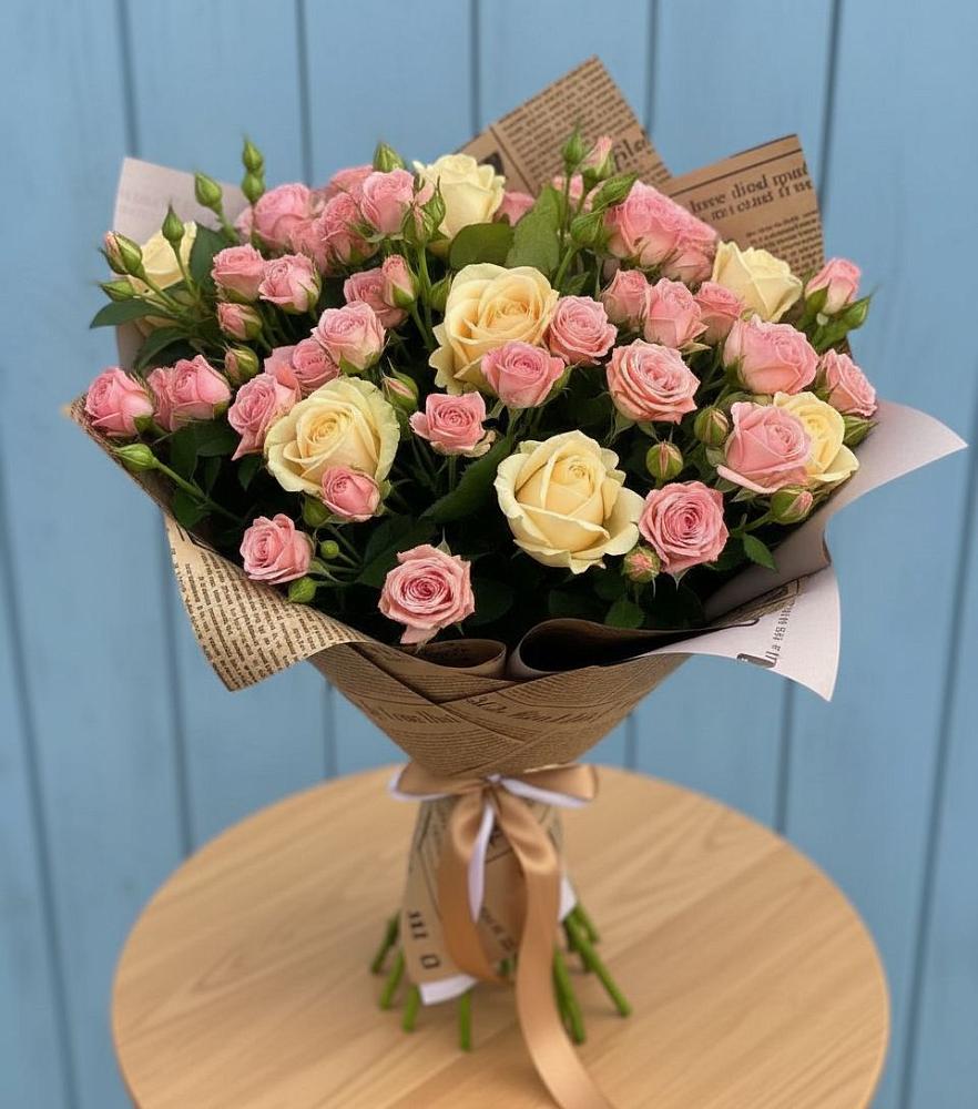 Букет цветов из: Розы в Белорецке