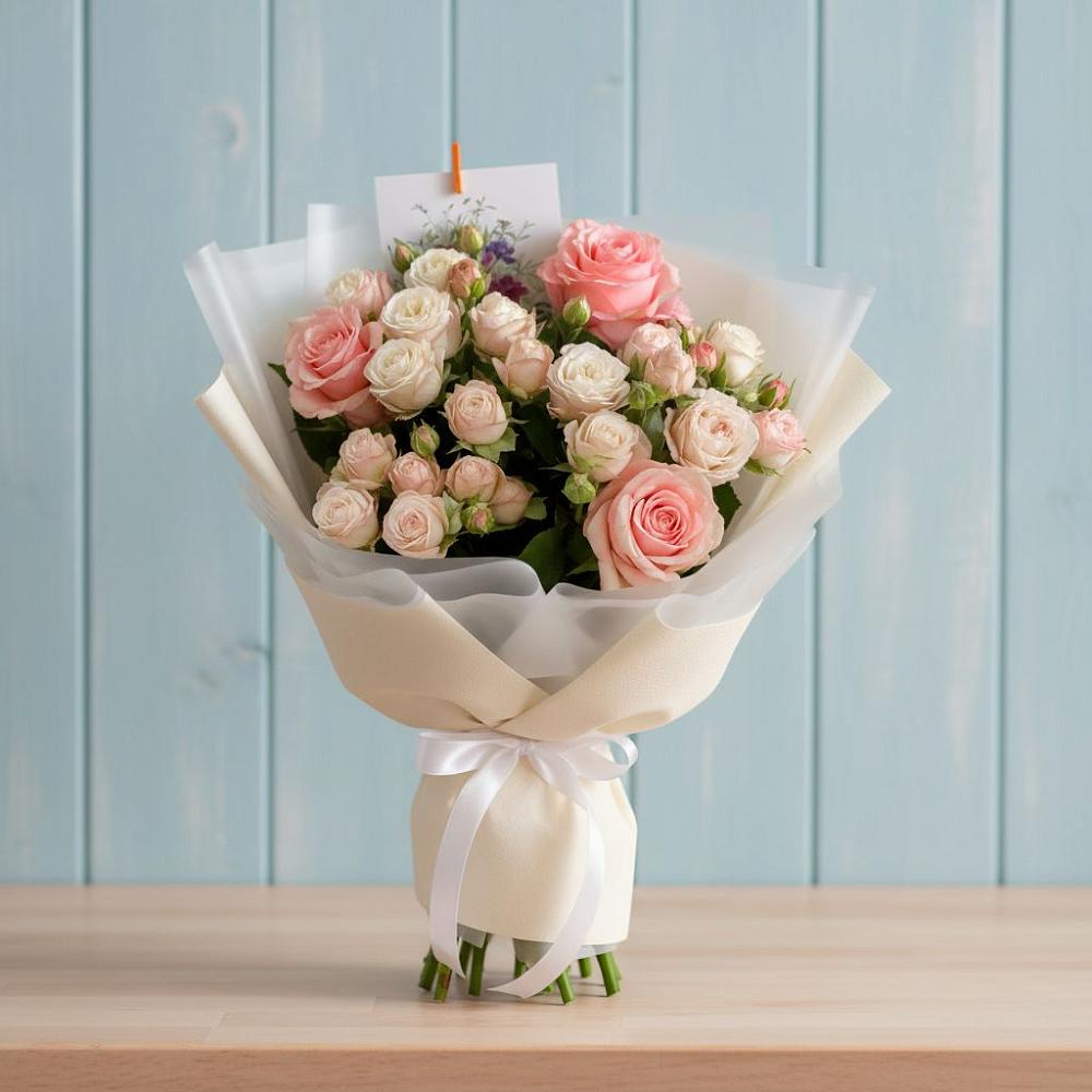 Букет цветов из: Розы в Белорецке