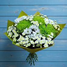 Букет цветов из:  Хризантемы #REPLACE_PRED# Белорецке