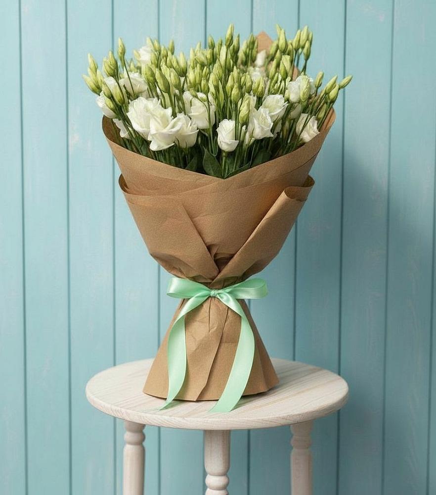 Букет цветов из: Лизиантусы в Белорецке