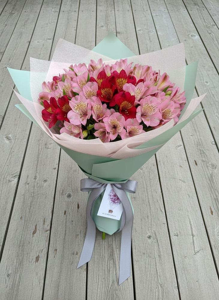 Букет цветов из: Альстромерии в Белорецке