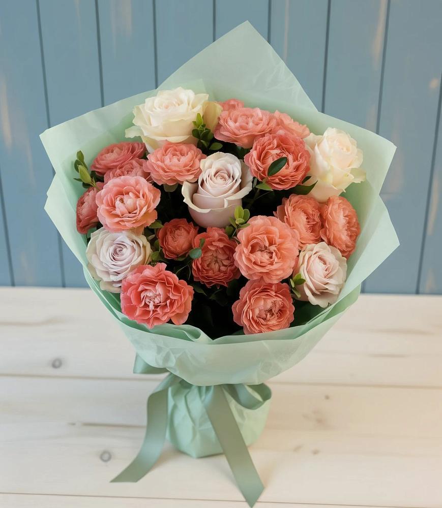 Букет цветов из: Розы в Белорецке