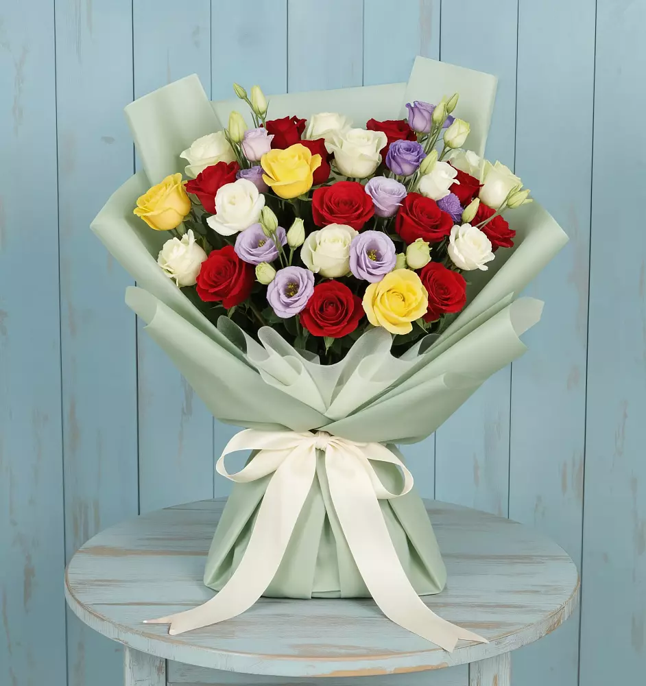 Букет цветов из: Розы в Белорецке