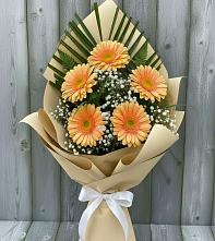 Букет цветов из:  Герберы #REPLACE_PRED# Белорецке