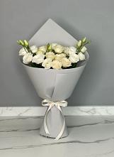 Букет цветов из:  Розы и Лизиантусы #REPLACE_PRED# Белорецке